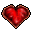 Heart pillow
