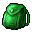 Green backpack