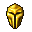 Golden helmet